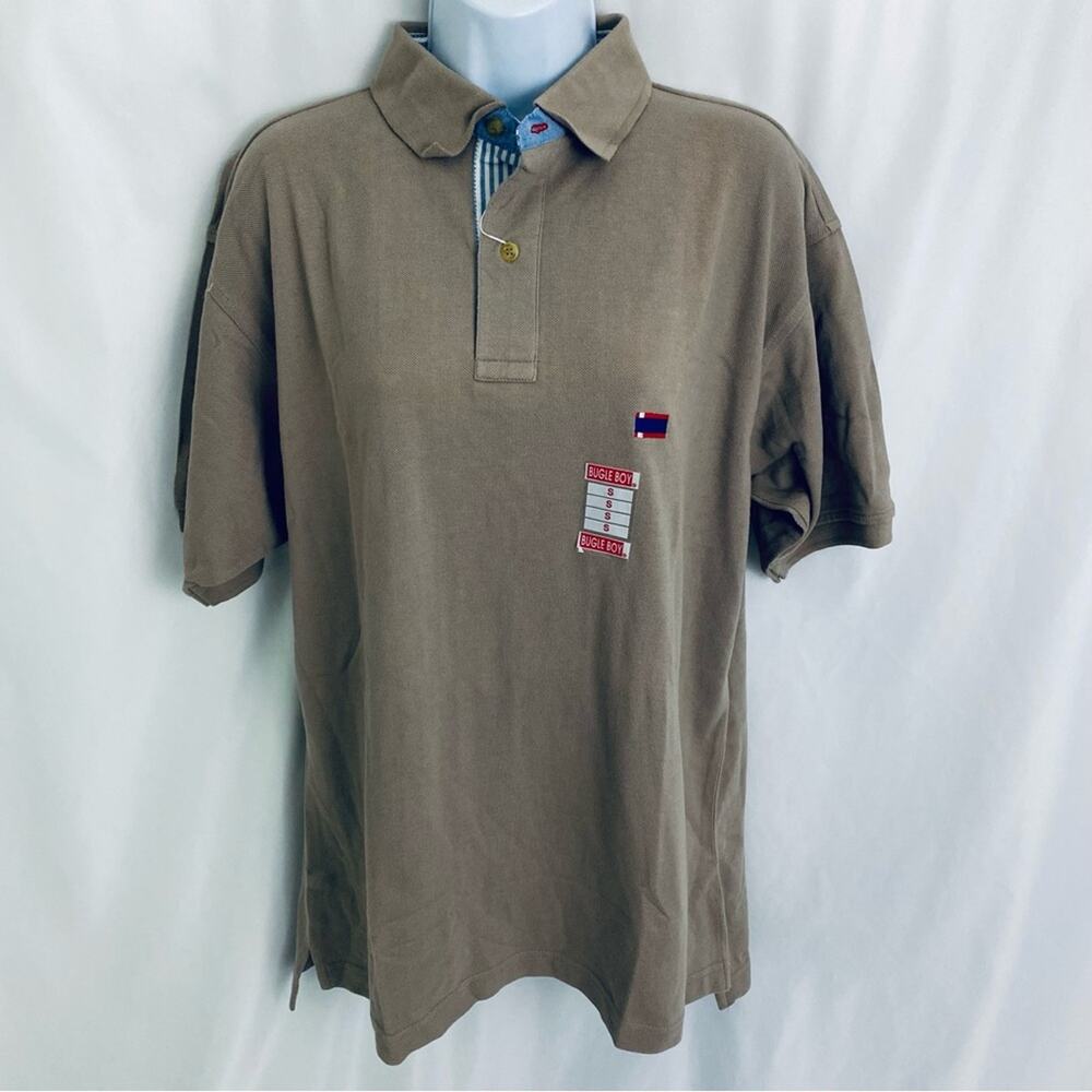 NWT Vtg. Bugle Boy Polo Tee Size Small